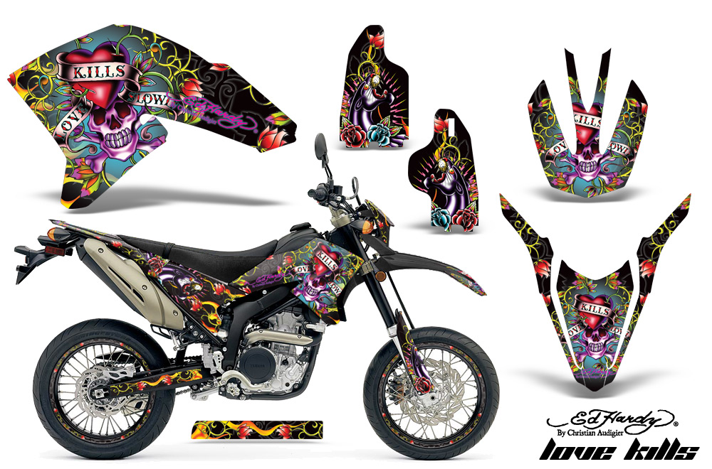 Yamaha WR250X R 07-09 Graphics Kit EHLK B NPs